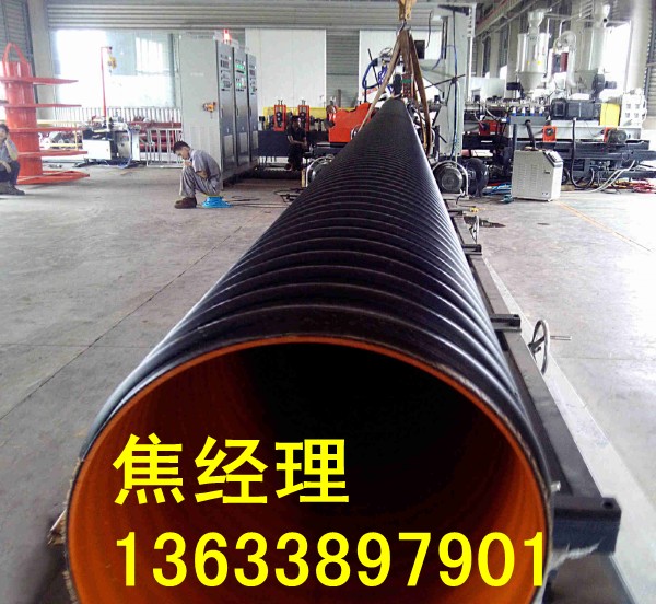 汝阳县钢带波纹管生产厂家  排污管