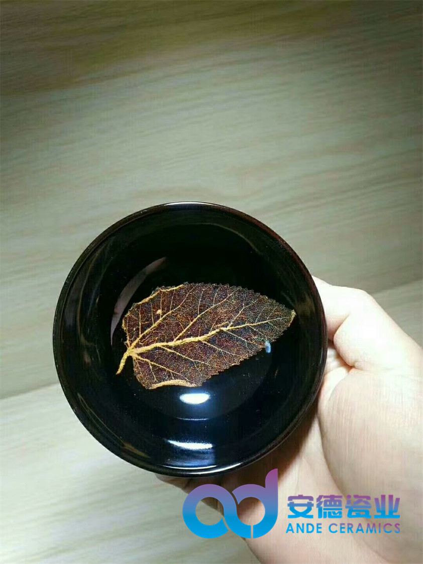木叶天目盏 陶瓷品茗杯 个人茶杯 功夫茶杯