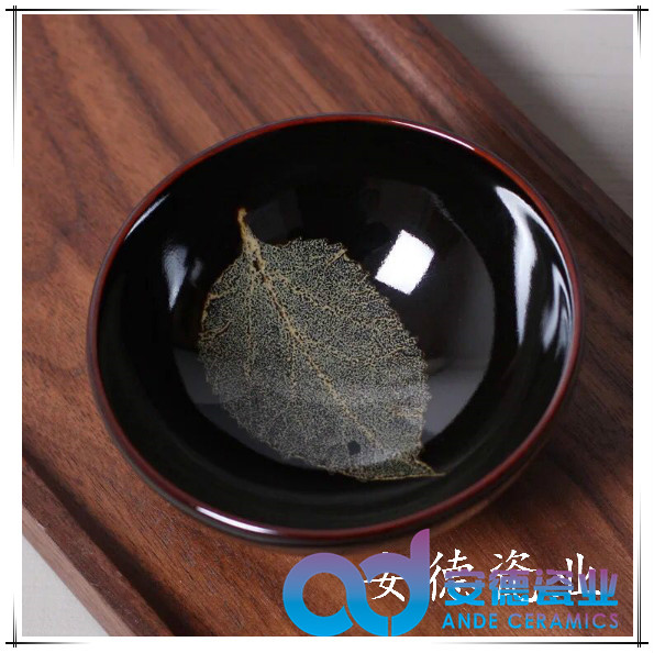 木叶天目盏 陶瓷品茗杯 个人茶杯 功夫茶杯