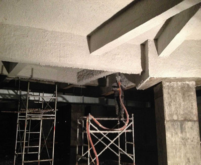 墨竹工卡无机纤维喷涂 停车场喷涂 地下室喷涂