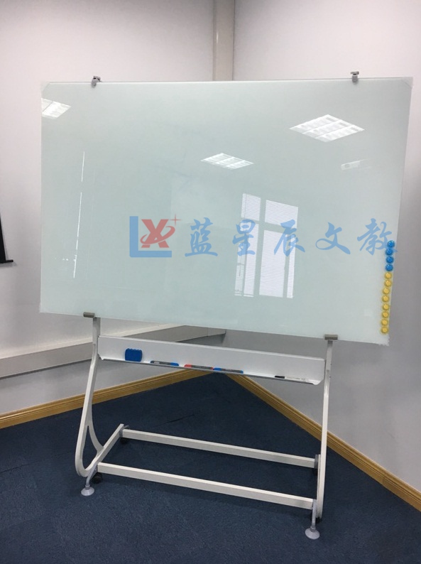 深圳单面实木框玻璃白板1&nbsp;&nbsp;挂式白板&nbsp;&nbsp;办公白板