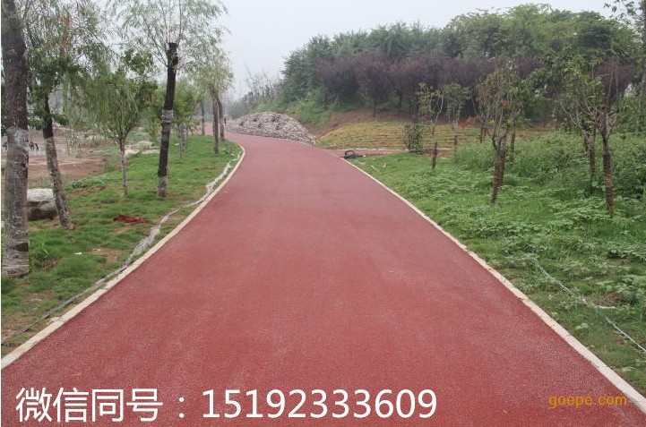 江苏南通彩色路面改色剂喷涂道路很精彩  彩色喷涂剂  路面喷涂剂  彩色路面喷涂