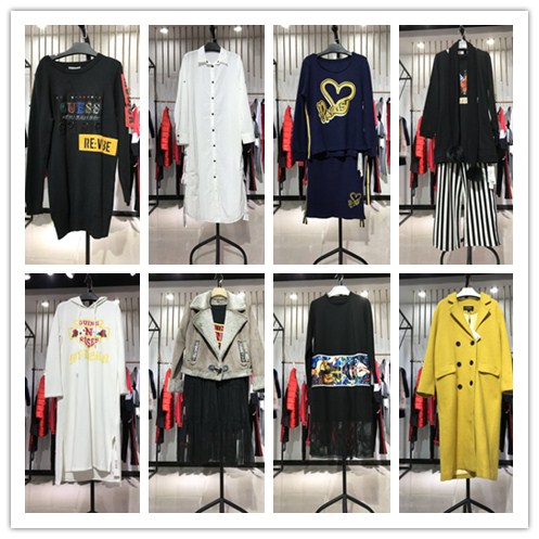 哪里有供应库存尾货剪标女装 统衣服饰品牌折扣批发