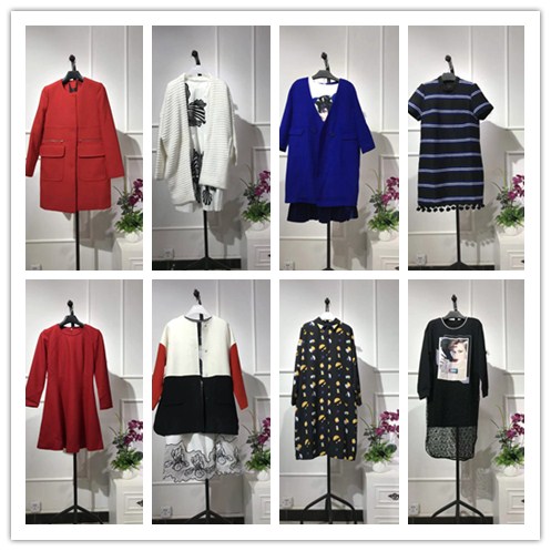 哪里有供应库存尾货剪标女装 统衣服饰品牌折扣批发