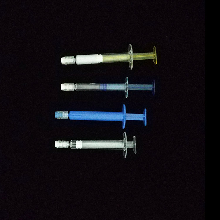 专业塑胶注塑厂家透明蓝色硅胶头3ml水光针真空瓶颜色  广州花都塑胶厂  广州花都塑料厂  广州塑料厂家