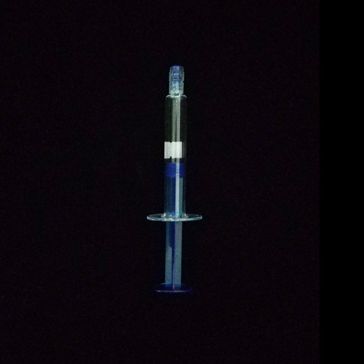 专业塑胶注塑厂家透明蓝色硅胶头3ml水光针真空瓶颜色  广州花都塑胶厂  广州花都塑料厂  广州塑料厂家
