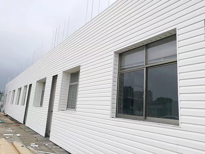 PVC外墙挂板工程装饰材料厂家直供  外墙挂板装饰材料  挂板厂家直供