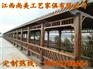 仿古长廊木质廊架花架广场长廊公园休闲长廊凉亭图片