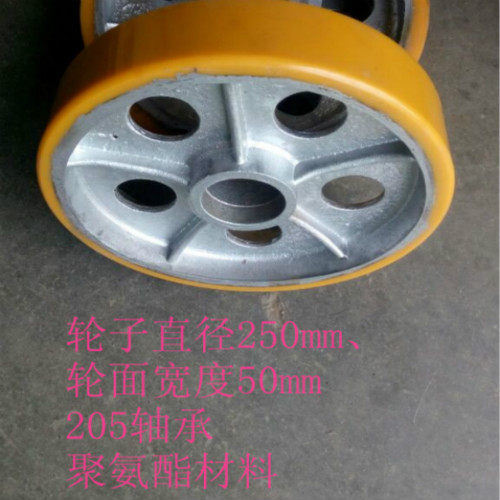 山东滚架轮,聚氨酯承载轮,聚氨酯包胶轮  1吨到10吨聚氨酯轮  工业聚氨酯轮