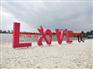 love不锈钢雕塑 海边不锈钢雕塑定制