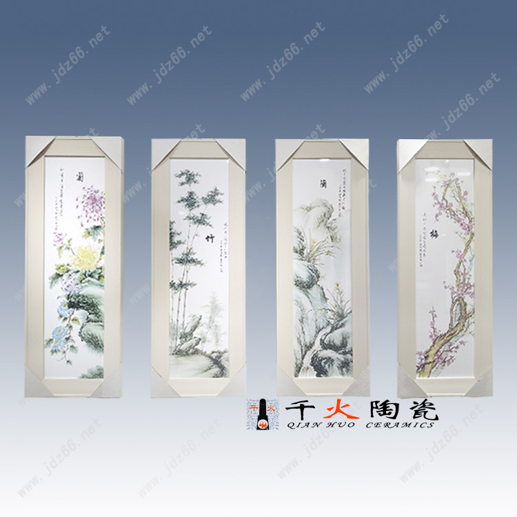 陶瓷瓷板画,青花瓷板瓷像定做&nbsp;&nbsp;青花瓷板画&nbsp;&nbsp;大型瓷板画定做