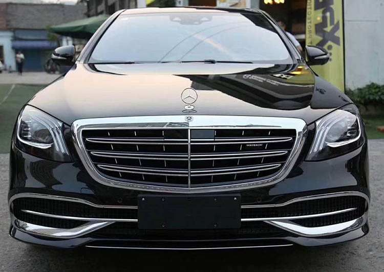 豪车奔驰S350L贴XPEL LUX专车专用隐形车衣加通风  奔驰S350隐形车衣