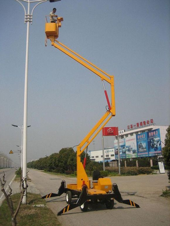 奉化液压升降机曲臂式升降平台折臂式高空作业平台