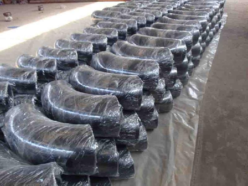 常州供应DN100碳钢无缝弯头,90度国标碳钢长半径弯头