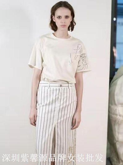 女装尾货货源品牌折扣女装库存简约时尚品牌批发