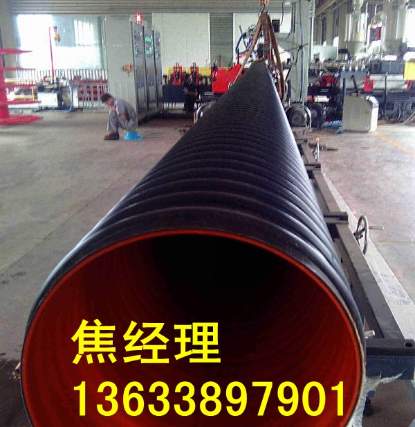 聚乙烯钢带波纹管介绍  排污管