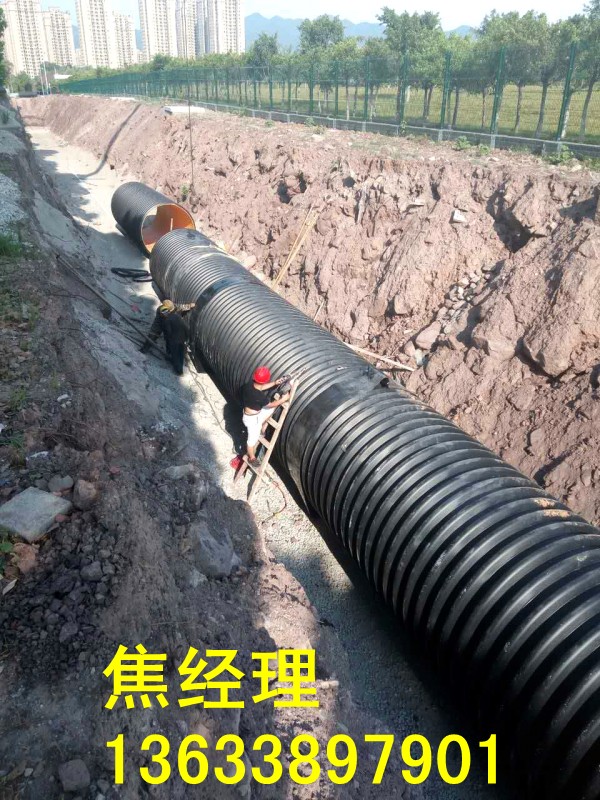 地铁专用波纹管优质推荐  排污管  钢带波纹管