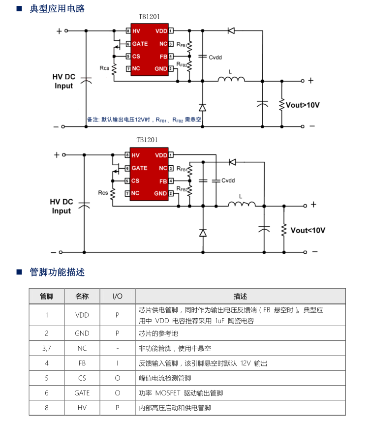 东莞小家电适用电源芯片TB1201 银联宝科技&nbsp;&nbsp;小家电电源芯片&nbsp;&nbsp;东莞电源芯片厂家