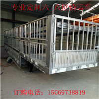 金昌低平板半挂车批发价格  欧式轿运车