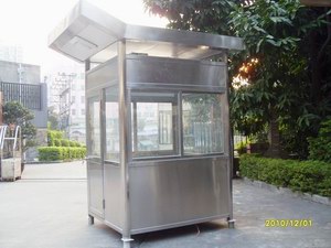 不锈钢岗亭，不锈钢岗亭报价，不锈钢岗亭直销