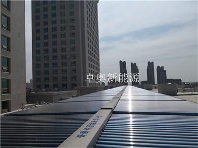 常州酒店30吨太阳能加空气能热泵系统热水工程  热水器