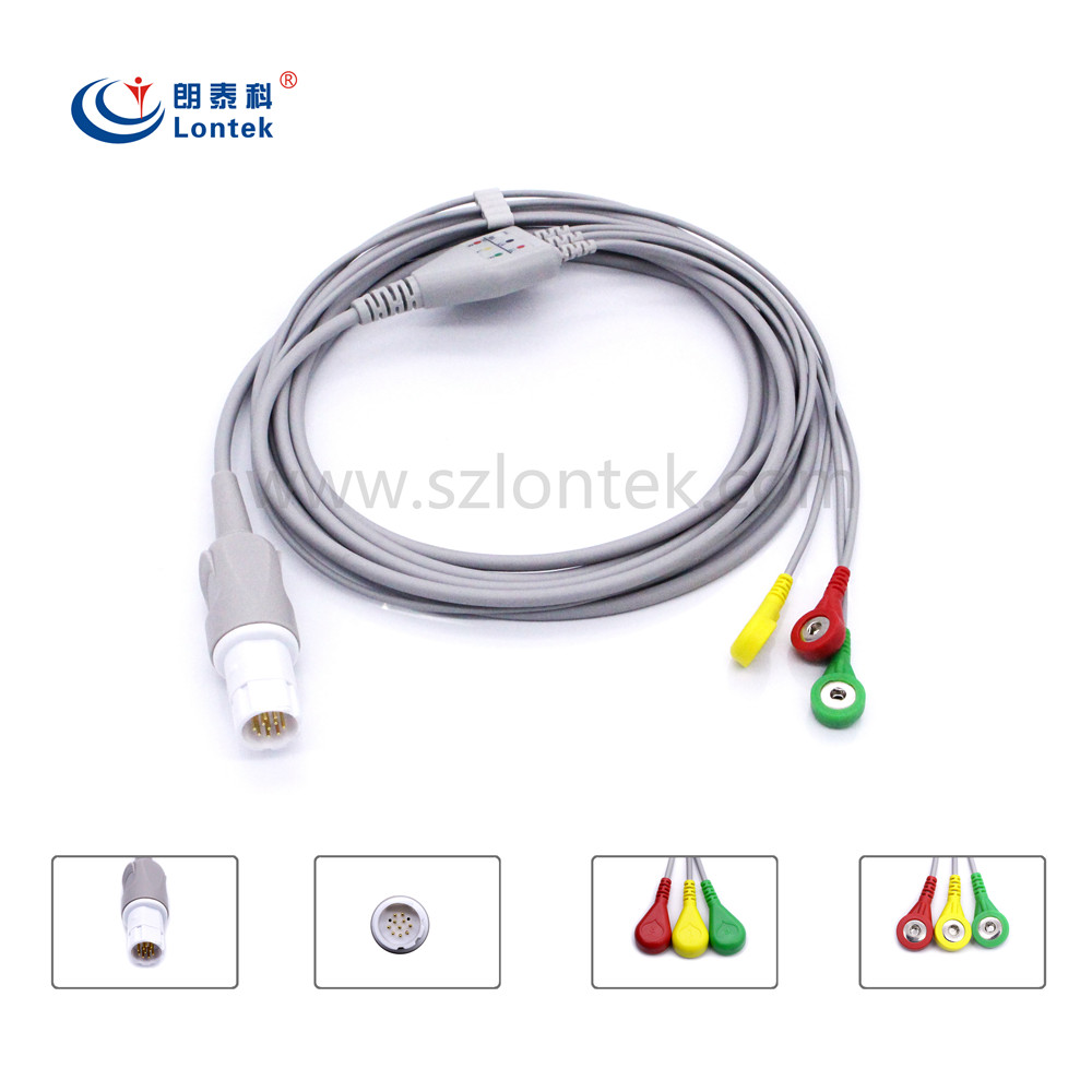 西门子德尔格Drager心电导联线电极线