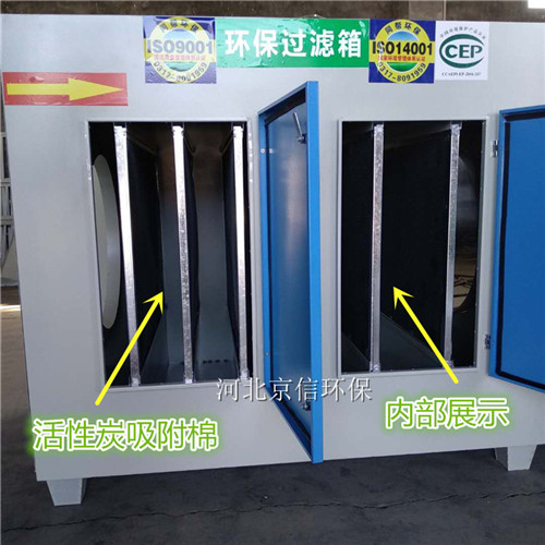 5000风量喷漆房净化干式漆雾过滤箱环保节能产品  干式过滤环保箱  喷漆房漆雾处理箱  喷漆房环保设备