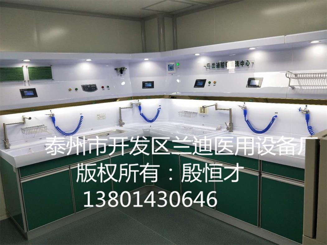 泰州兰迪厂家直销内镜清洗消毒中心 清洗中心 内镜清洗工作站 内镜清洗解决方案