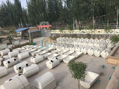 【家用三格式白色化粪池】旱改厕小型白色化粪池-港骐