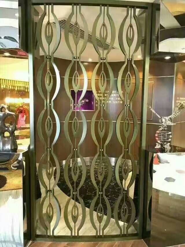 酒店KTV不锈钢装饰大型屏风加工厂家  不锈钢屏风  屏风厂家  酒店装饰屏风