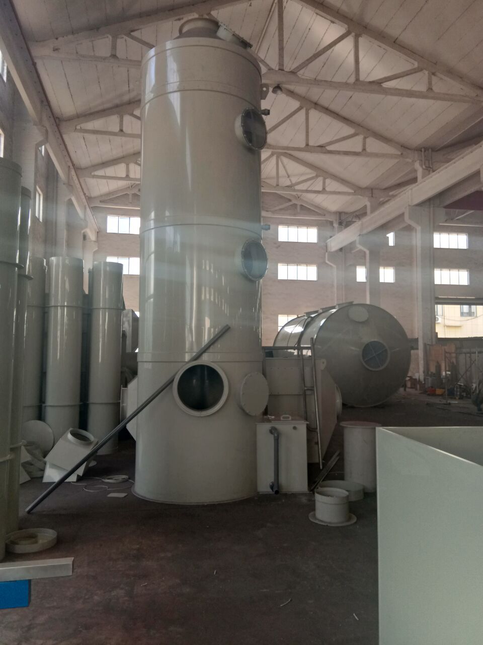 黄鹤楼酸雾净化塔 化学洗涤装置 豪澋环保提供优惠  化学洗涤塔