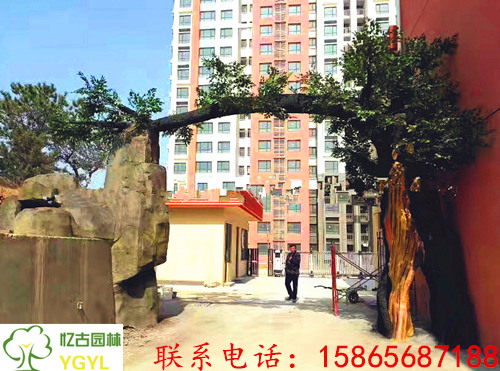 河南假树大门 假树大门工厂直供