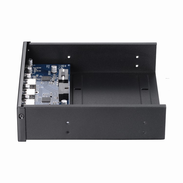 前置光驱位面板4口USB3.0 HUB+2个Type-C  光驱面板  硬盘盒