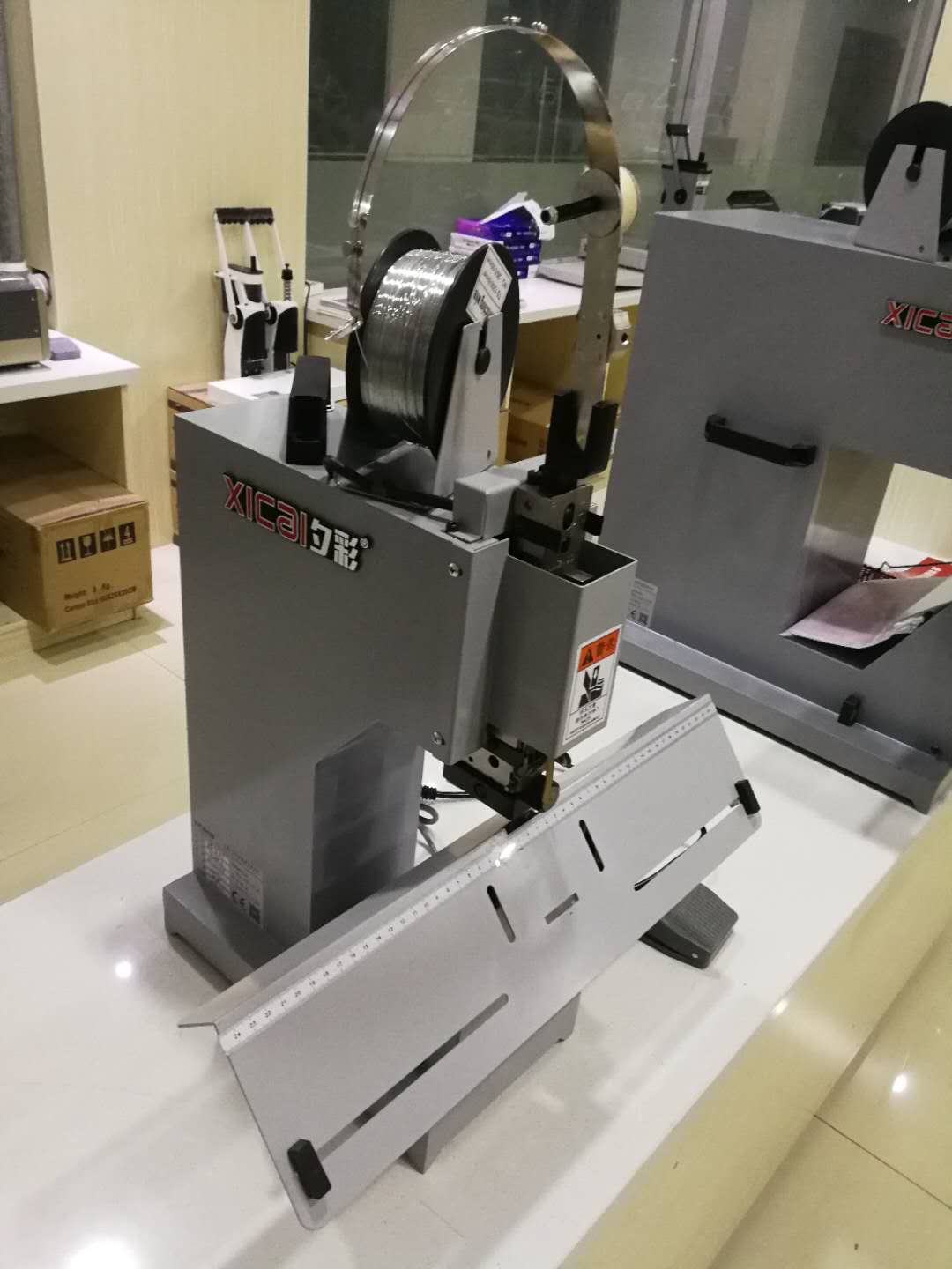 上海夕彩 单头骑马订M2000  工作效率高