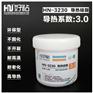 好粘牌led灯专用导热硅脂有机硅HN3230灰色高温导热膏