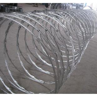 316L不锈钢刀片刺绳防护网生产厂家  刀片刺绳网厂家