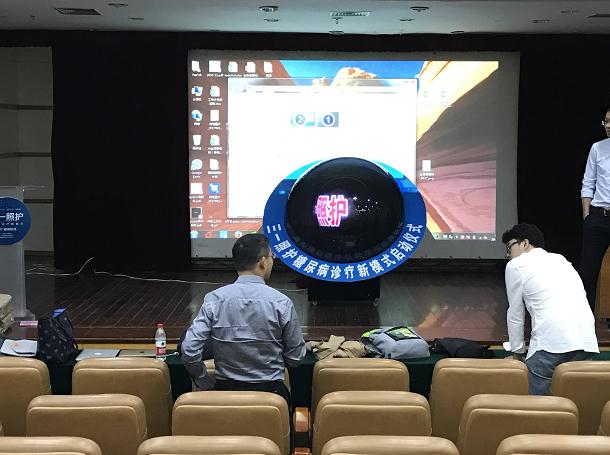 天津感应球发光球启动球触摸球水晶球出租租赁