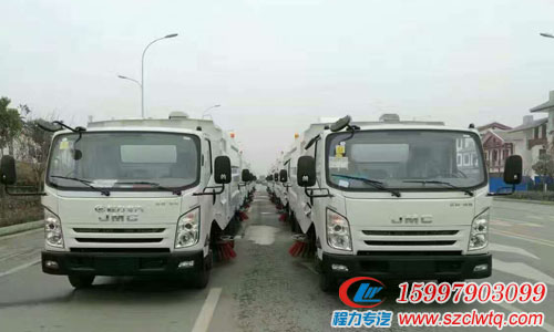 程力晨风系列江铃凯锐N800道路清扫车厂家直销  江铃凯锐N800扫地车  江铃凯锐N800扫路车  国五清扫车报价