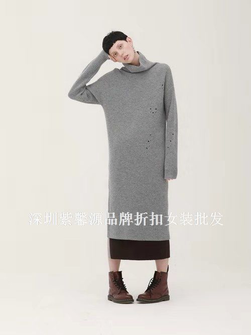 高端品牌折扣女装货源实卖不压货紫馨源服饰