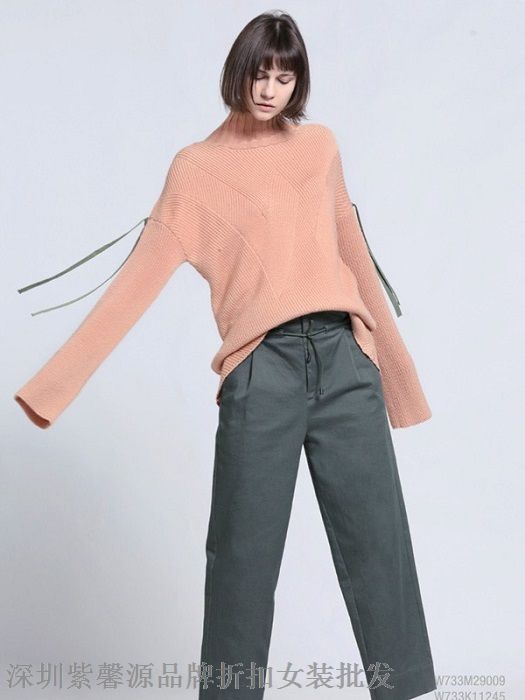 不挑款不零售紫馨源高档设计品牌女装尾货货源平台