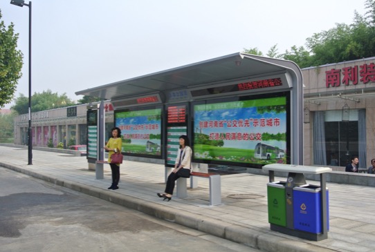 温州专业城市公交站台生产加工厂家