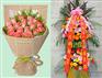 实体鲜花店网上订花送花鲜花配送开业花篮鲜花礼品速递