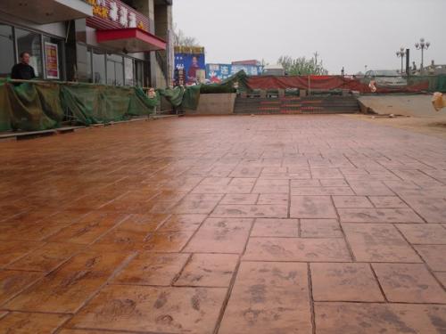 福建龙岩压花地坪材料市场价