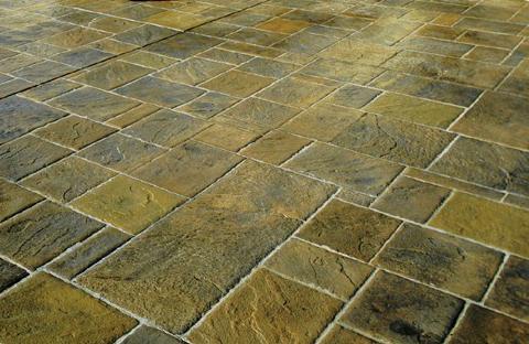 福建福州水泥压花地坪好