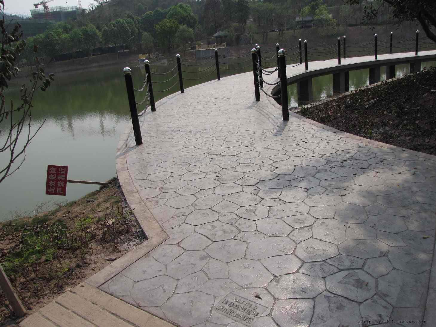 福建龙岩耐磨压花地坪颜色选择