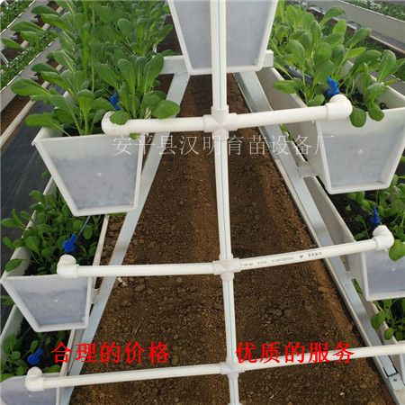 A字架草莓种植槽 孝感PVC草莓栽培槽 环保耐用  草莓立体栽培槽厂