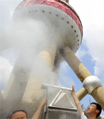 供应体育场游乐场室外喷雾降温设备厂家