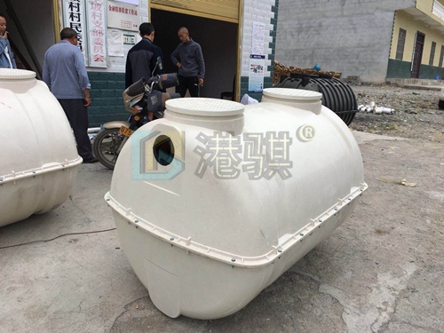 【旱厕冲水桶】家用成品三格式化粪池-港骐