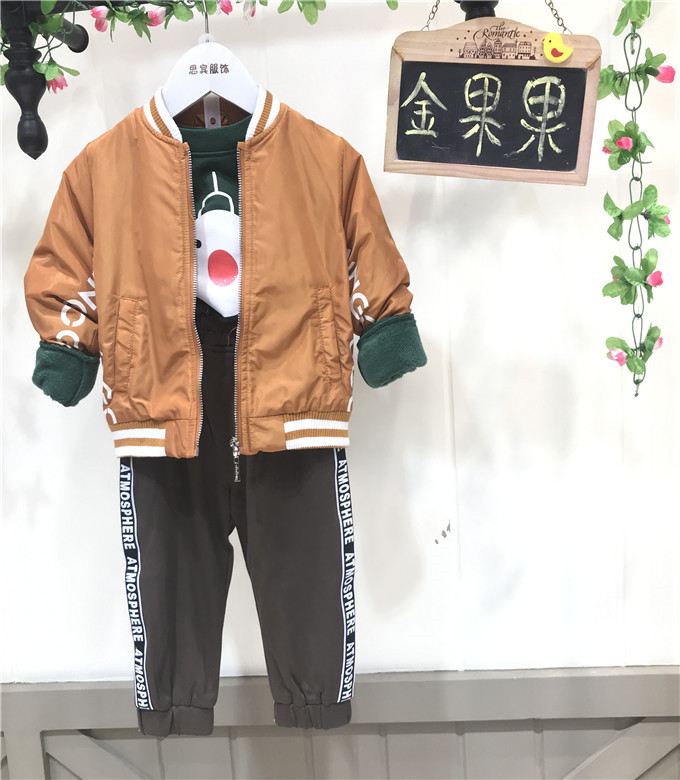 金果果品牌童装秋冬装库存尾货走份批发  品牌折扣童装  童装批发