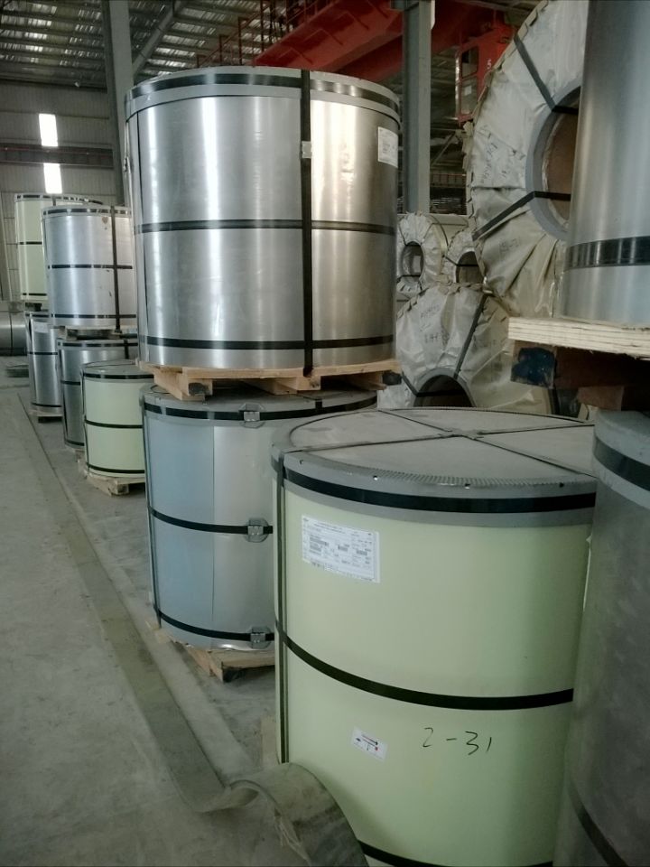 宝钢灰色彩涂卷钢盟包送到-